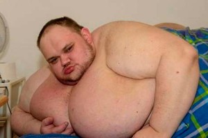 Умер самый толстый житель Британии Умер самый толстый житель Британии