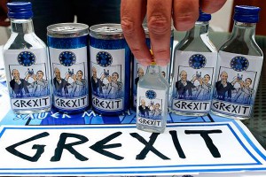 В честь дефолта Греции выпустили водку В честь дефолта Греции выпустили водку