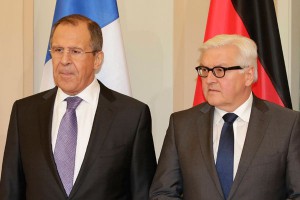 Лавров пришел к Штайнмайеру без галстука Лавров пришел к Штайнмайеру без галстука