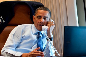 Что Путин обсуждал с Обамой по телефону Что Путин обсуждал с Обамой по телефону