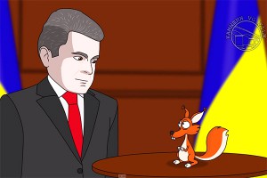 Белочка дает советы Порошенко Белочка дает советы Порошенко