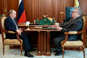 Путин обсудил с Жириновским детей Путин обсудил с Жириновским детей