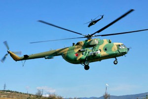 Вертолетчики разыграли афганский сценарий Вертолетчики разыграли афганский сценарий