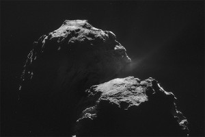 Комета Чурюмова – Герасименко извергла газ Комета Чурюмова – Герасименко извергла газ