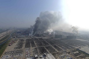 От взрывов в Китае погибли полсотни человек От взрывов в Китае погибли полсотни человек