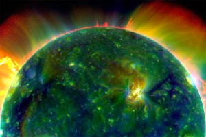 Мощная магнитная буря накрыла Землю Мощная магнитная буря накрыла Землю