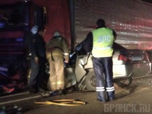 Мужчина погиб в автокатастрофе под Брянском Фото: vk.com