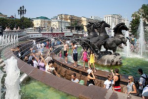 Резкое потепление угрожает москвичам Резкое потепление угрожает москвичам