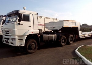 Брянские спасатели получили седельный тягач