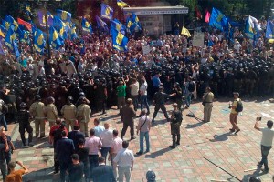 Кличко посчитал убитых у Рады Кличко посчитал убитых у Рады