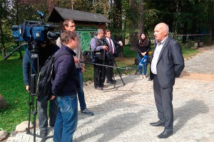 "Зеленые" провели акцию в защиту животных "Зеленые" провели акцию в защиту животных