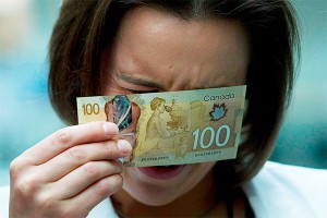 Долги канадских семей достигли рекорда Долги канадских семей достигли рекорда