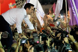 Как Греция встретила победу Ципраса Как Греция встретила победу Ципраса