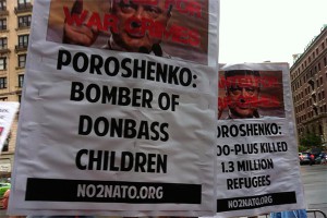 В США прошел митинг против Порошенко В США прошел митинг против Порошенко