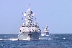 Флот России уничтожил 11 позиций "ИГ" (видео) Флот России уничтожил 11 позиций "ИГ" (видео)