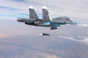 Сброс бетонобойной бомбы на "ИГ" (видео) Сброс бетонобойной бомбы на "ИГ" (видео)