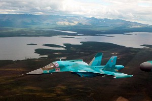 Самолеты России и США пересеклись над Сирией Самолеты России и США пересеклись над Сирией