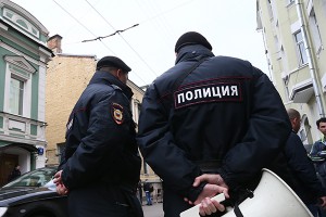 Полиция Москвы перешла на усиленный режим Полиция Москвы перешла на усиленный режим