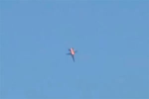 Падение истребителя на границе с Турцией (видео) Падение истребителя на границе с Турцией (видео)