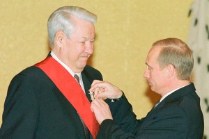 Путин пообещал сберечь наследие Ельцина Путин пообещал сберечь наследие Ельцина