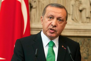 Эрдоган сбежал после вопроса о Су-24 Эрдоган сбежал после вопроса о Су-24