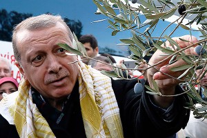 Эрдоган караулил Путина у туалета Эрдоган караулил Путина у туалета