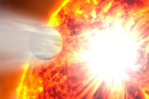 На Солнце произошла 30-минутная вспышка На Солнце произошла 30-минутная вспышка