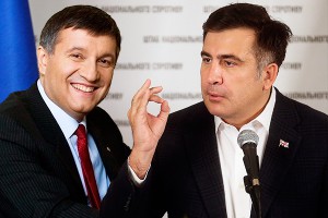 Саакашвили похвалил Авакова за реформы Саакашвили похвалил Авакова за реформы
