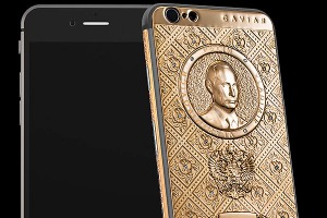Путину на Новый год подарят золотой iPhone Путину на Новый год подарят золотой iPhone