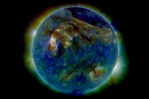 На Землю обрушилась сильная магнитная буря На Землю обрушилась сильная магнитная буря