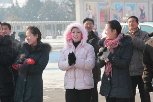 Северокорейцы обрадовались взрыву бомбы Северокорейцы обрадовались взрыву бомбы