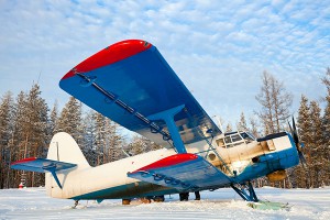 На Ярославском шоссе сел самолет На Ярославском шоссе сел самолет