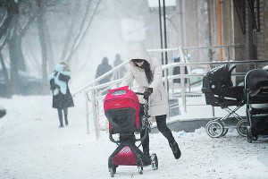 Москва превратилась в гигантский каток Москва превратилась в гигантский каток