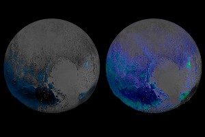 Плутон оказался покрыт замерзшей водой Плутон оказался покрыт замерзшей водой