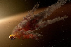 К Земле летит двойник челябинского метеорита К Земле летит двойник челябинского метеорита