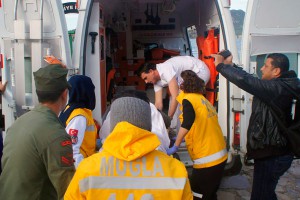 Опубликовано видео с места теракта в Турции Опубликовано видео с места теракта в Турции