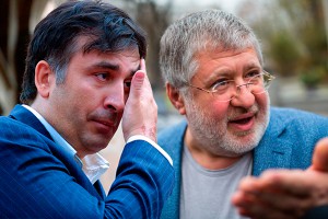 Коломойский выгнал Саакашвили из синагоги Коломойский выгнал Саакашвили из синагоги