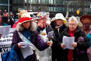 Акция против политики США прошла в Нью-Йорке Акция против политики США прошла в Нью-Йорке