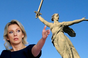 В Захаровой разглядели Родину-мать В Захаровой разглядели Родину-мать