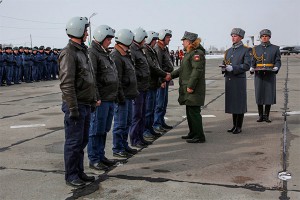 В России начали вручать медали за Сирию В России начали вручать медали за Сирию