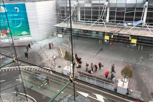 Теракты парализовали Брюссель Теракты парализовали Брюссель