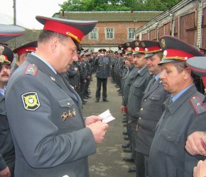 В Клинцах прошел сбор участковых уполномоченных милиции юго-западных районов