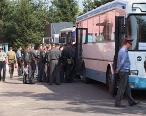 Брянские милиционеры уехали на Северный Кавказ Фото