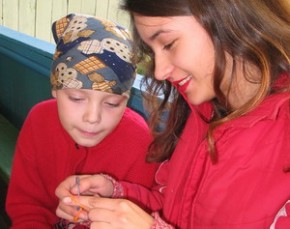 «Радимичи» поиграли с детьми из приюта «Союз»