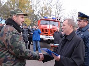 В Брянскую область поступила новая пожарная техника Фото пресс-службы администрации Брянской области