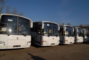 В День работников автотранспорта автопарки получили новые автобусы Фото пресс-службы администрации Брянской области