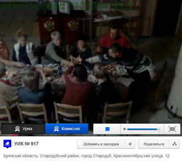 Пьянка на избирательном участке в день голосования.