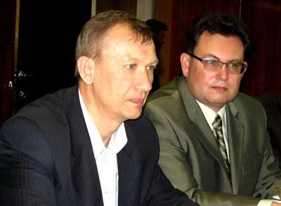 Николай Денин и Андрей Антюхов